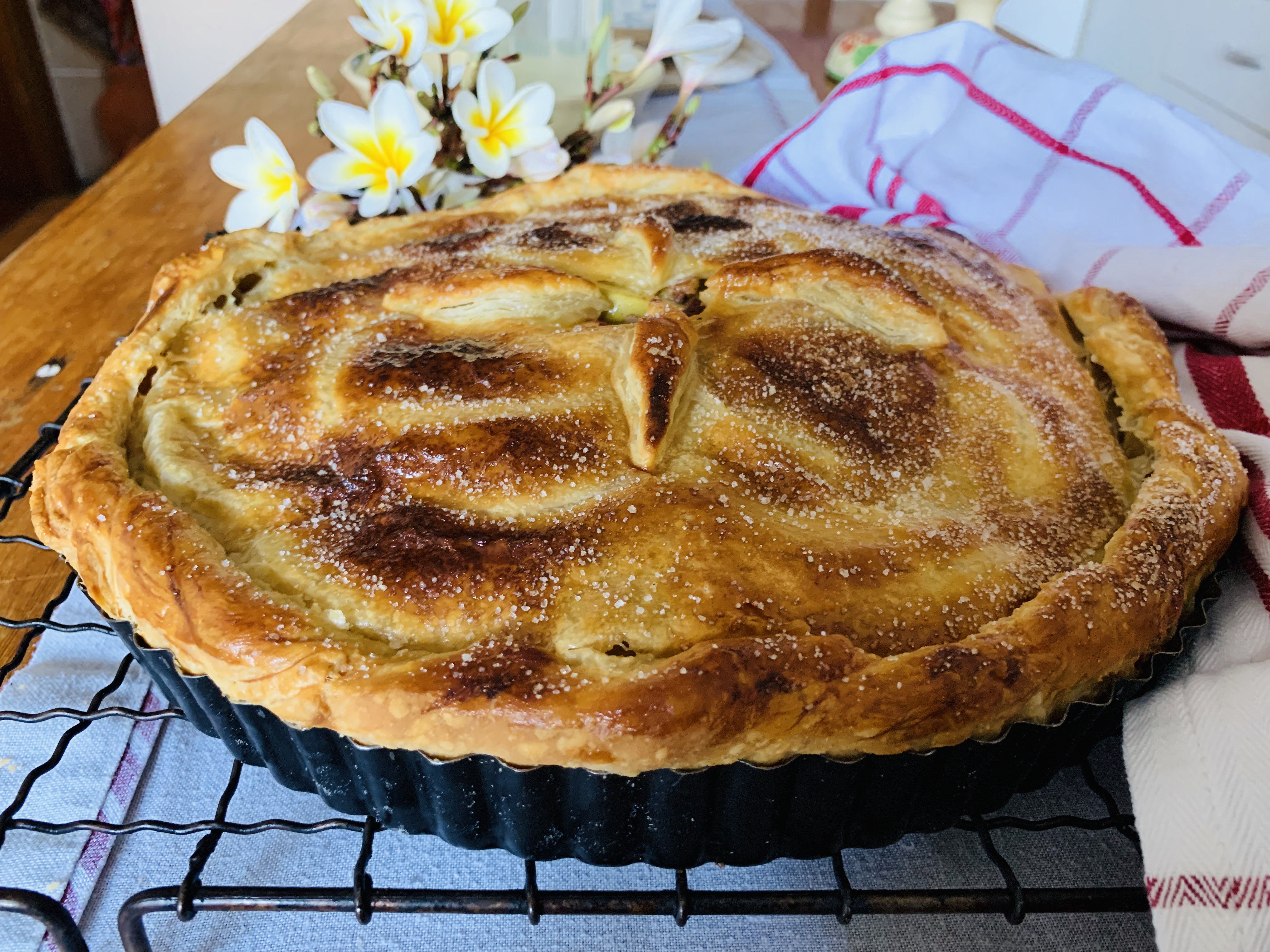 Not Pie In The Sky - Old Fashioned Apple Pie With Nuts and Cranberries - Image 10