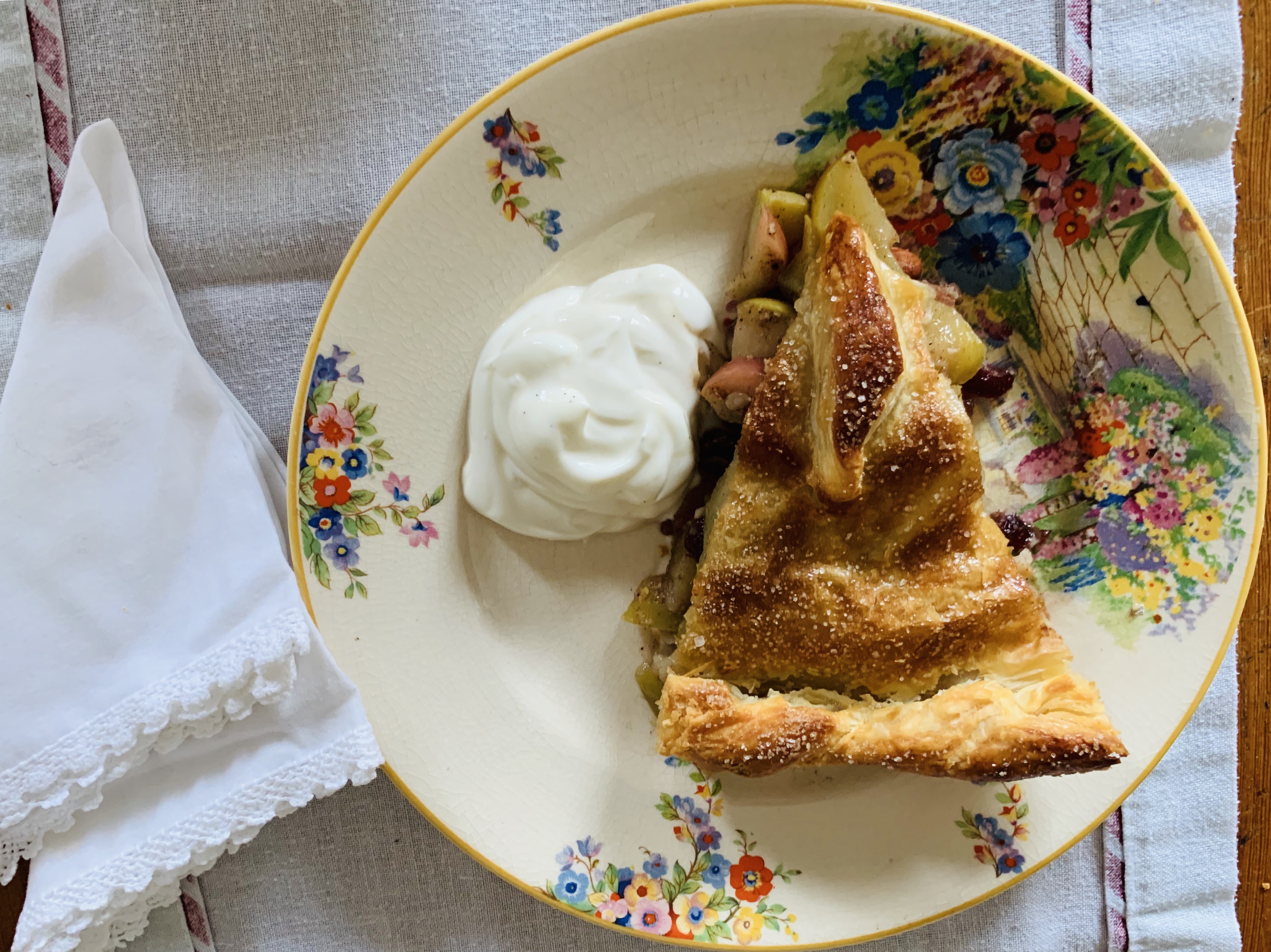 Not Pie In The Sky - Old Fashioned Apple Pie With Nuts and Cranberries - Image 13