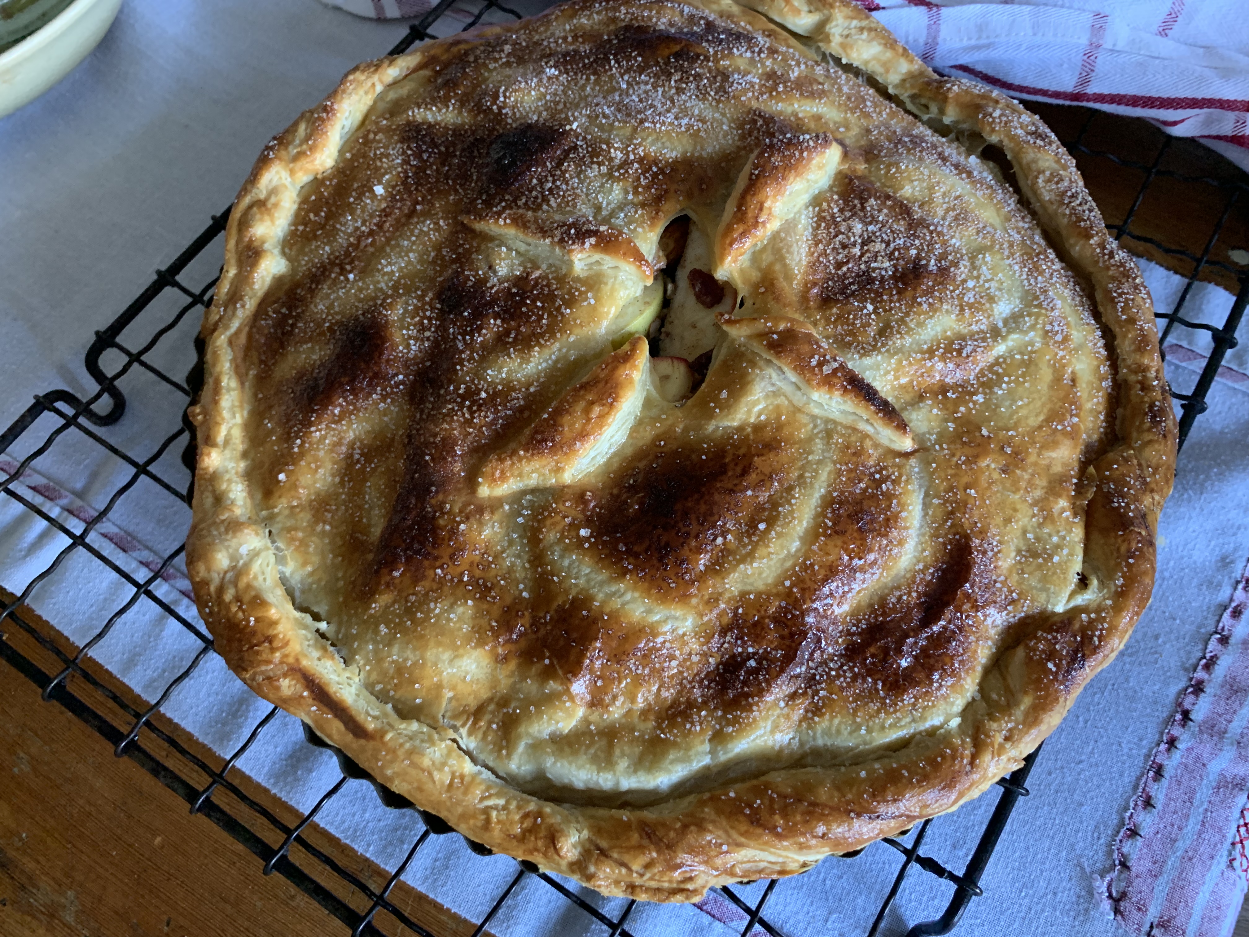 Not Pie In The Sky - Old Fashioned Apple Pie With Nuts and Cranberries - Image 6
