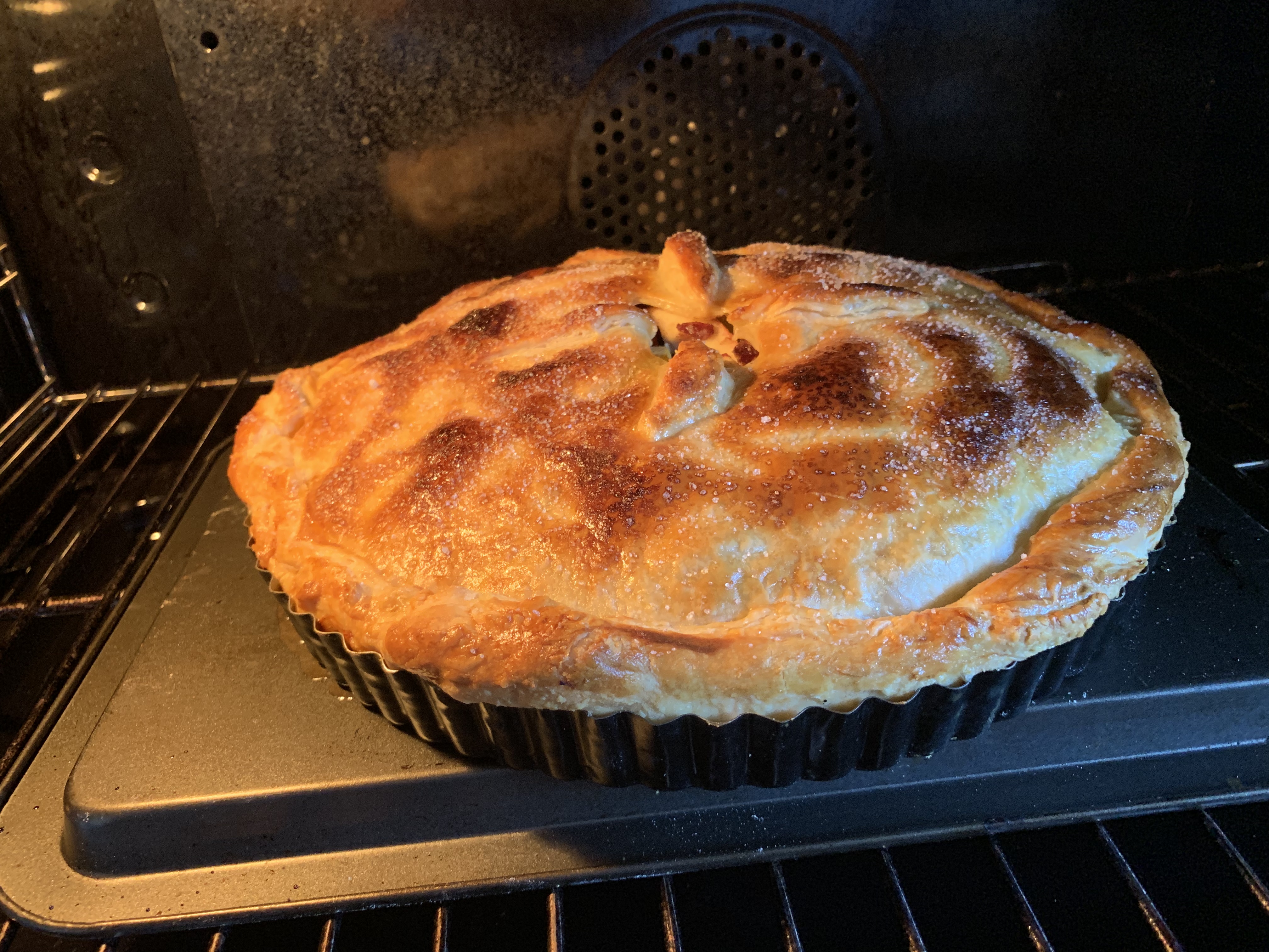 Not Pie In The Sky - Old Fashioned Apple Pie With Nuts and Cranberries - Image 7