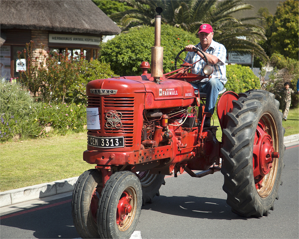 red tractor