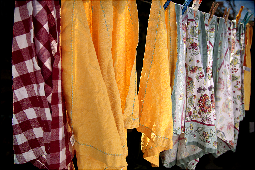 washing on the line