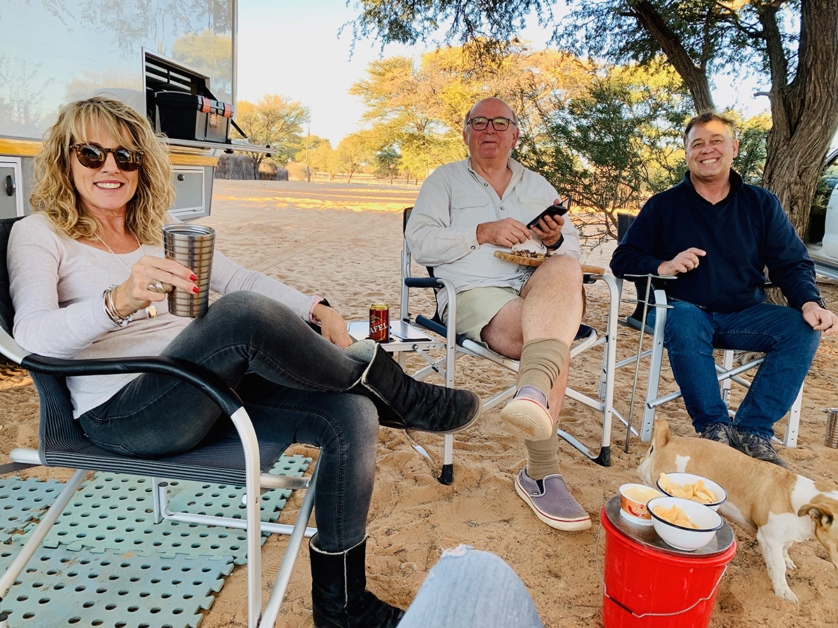 The Fab Four Conquer The Kalahari - En Route to Mabuasahube - Image 24