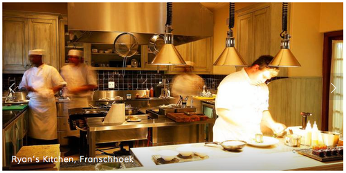 Ryan's Kitchen:   Franschoek 