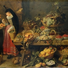 Rhubarbs reign here, Miss Figgy and Aubergine